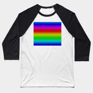 Rainbow Polka dots 002 Baseball T-Shirt